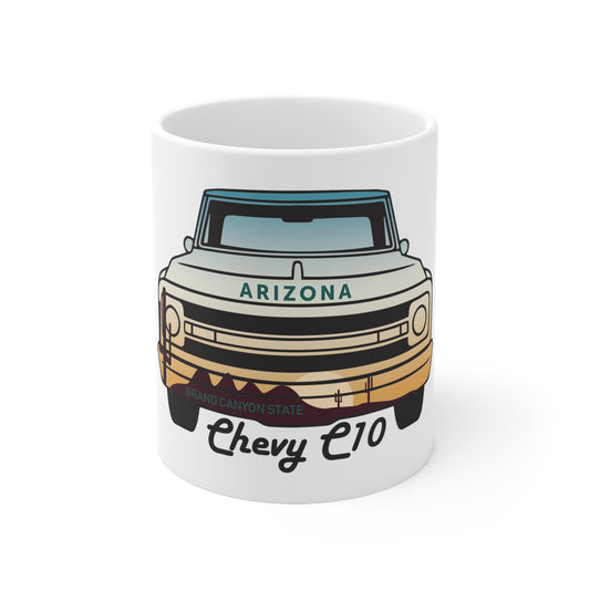 C10 Chevy Ceramic Mug 11oz